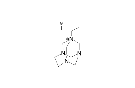 1-ETHYL-1,3,6,8-TETRAAZATRICYCLO-[4.3.1.1(3,8)]-UNDECAN-1-IUM-IODIDE