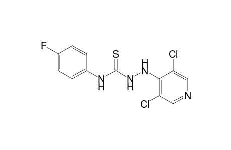 1-(3,5-dichloro-4-pyridyl)-4-(p-fluorophenyl)-3-thiosemicarbazide