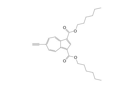 Dihexyl 6-(ethynylazulene)-1,3-dicarboxylate