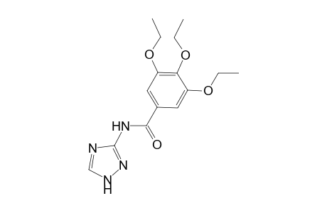 3,4,5-triethoxy-N-(1H-1,2,4-triazol-3-yl)benzamide