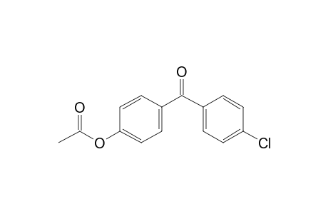 4-Chloro-4'-hydroxybenzophenone, acetate