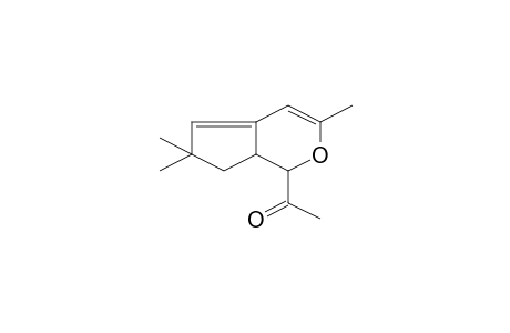 1-(3,6,6-Trimethyl-1,6,7,7a-tetrahydrocyclopenta[c]pyran-1-yl)ethanone