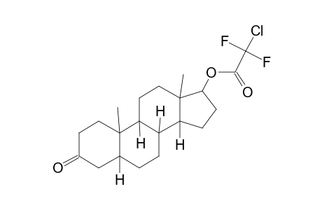 5.alpha.-Androstan-17.beta.-ol-3-one, chlorodifluoroacetate