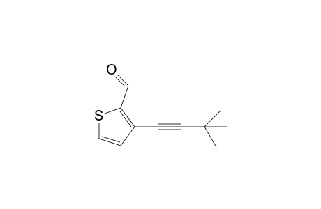 3-(3,3-dimethylbut-1-yn-1-yl)thiophene-2-carbaldehyde