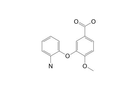 4-Methoxy-3-(2-aminohenoxy)benzoic acid