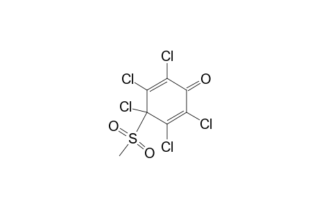 Sulfone, methyl 1,2,3,5,6-penta-chlorocyclohexa-2,5-dien-4-on-1-yl