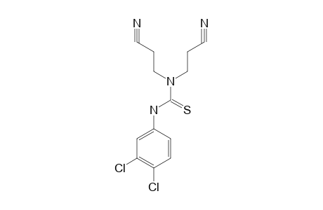 1,1-bis(2-cyanoethyl)-3-(3,4-dichlorophenyl) -2-thiourea