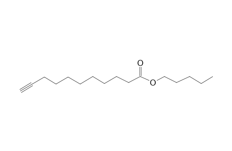 Undec-10-ynoic acid, pentyl ester