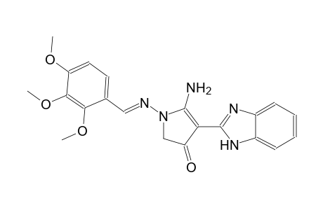 3H-pyrrol-3-one, 5-amino-4-(1H-benzimidazol-2-yl)-1,2-dihydro-1-[[(E)-(2,3,4-trimethoxyphenyl)methylidene]amino]-