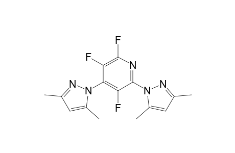 2,4-Bis(3,5-dimethylpyrazol-1'-yl)-3,5,6-trifluoropyridine