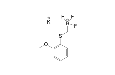 POTASSIUM-2-METHOXY-PHENYLSULFANYLMETHYLTRIFLUOROBORATE