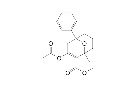 3-Acetoxy-2-(methoxycarbonyl)-1-methyl-5-phenyl-9-oxabicyclo[3.3.1]non-2-ene