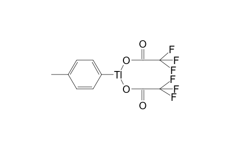 PARA-TOLYLTHALLIUM(III)-BIS-(TRIFLUORACETAT)