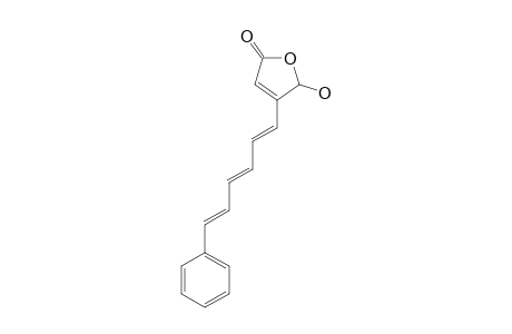 5-HYDROXY-4-[(1E,3E,5E)-6-PHENYLHEXA-1,3,5-TRIENYL]-2(5H)-FURANONE