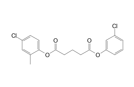 Glutaric acid, 3-chlorophenyl 2-methyl-4-chlorophenyl ester