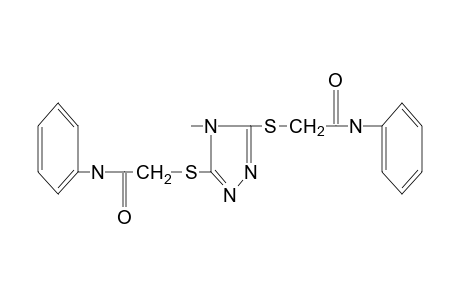 2,2''-[(4-methyl-4H-1,2,4-triazole-3,5-diyl)dithio]bisacetanilide