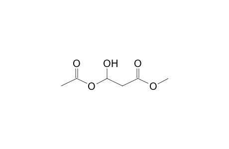3-Acetoxy-3-hydroxypropionic acid, methyl ester