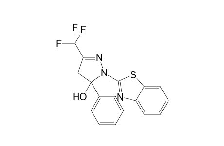 1-(1,3-Benzothiazol-2-yl)-5-phenyl-3-(trifluoromethyl)-4,5-dihydro-1H-pyrazol-5-ol