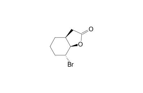 (1RS,5SR,6SR)-5-Bromo-7-oxabicyclo[4.3.0]nonan-8-one