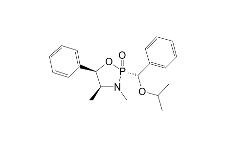 (2R,4S,5R)-2-(.alpha.-Isopropoxybenzyl)-3,4-dimethyl-2-oxo-5-phenyl-1,3-2.lamda.(5)-oxazaphospholidine isomer