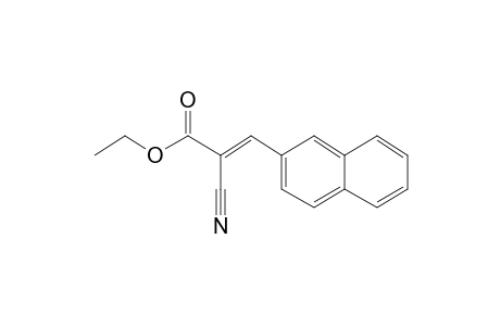 Ethyl 2-cyano-trans-3-(2-naphthyl)acrylate