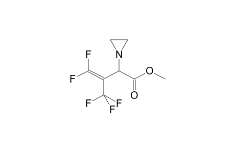 2-AZIRIDINO-3-(TRIFLUOROMETHYL)-4,4-DIFLUOROBUT-3-ENOIC ACID, METHYLESTER