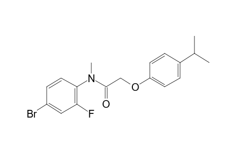 N-(4-Bromo-2-fluorophenyl)-2-(4-isopropylphenoxy)acetamide, N-methyl