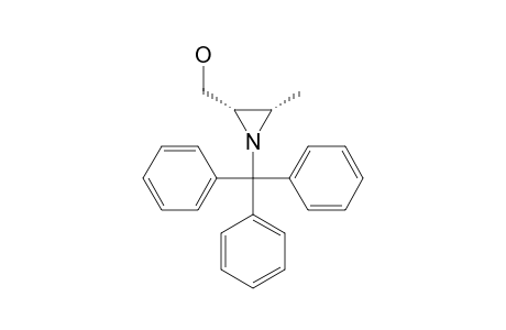 [(2S,3S)-3-methyl-1-(triphenylmethyl)-2-aziridinyl]methanol