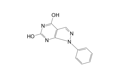 1-phenyl-1H-pyrazolo[3,4-d]pyrimidine-4,6-diol