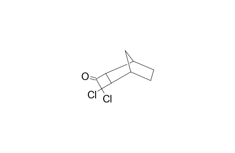 Tricyclo[4.2.1.0(2,5)]nonan-3-one, 4,4-dichloro-