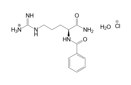 Nalpha-Benzoyl-L-argininamide, hydrochloride, monohydrate