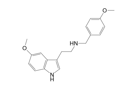 1H-Indole-3-ethanamine, 5-methoxy-N-[(4-methoxyphenyl)methyl]-