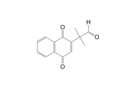 2-(1,4-Dioxo-1,4-dihydro-2-naphthalenyl)-2-methylpropanal