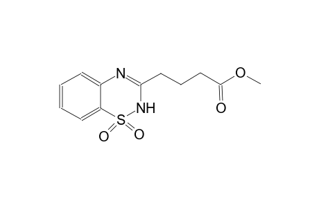 methyl 4-(1,1-dioxido-2H-1,2,4-benzothiadiazin-3-yl)butanoate