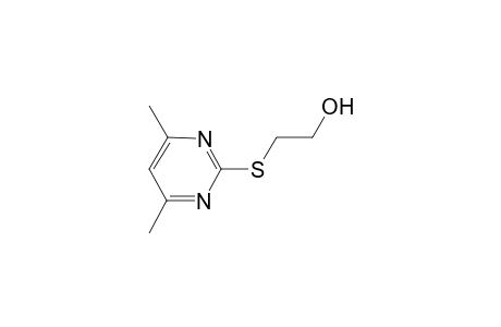 2-[(4,6-Dimethyl-2-pyrimidinyl)sulfanyl]ethanol