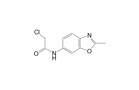 2-chloro-N-(2-methyl-6-benzoxazolyl)acetamide