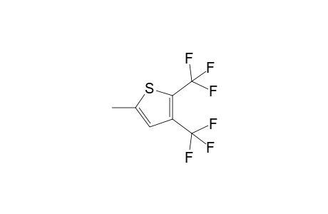 Thiophene, 5-methyl-2,3-bis(trifluoromethyl)-