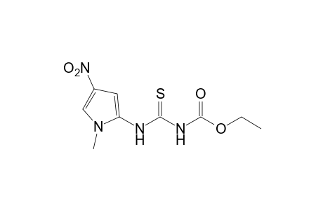 4-(1-methyl-4-nitropyrrol-2-yl)-3-thioallophanic acid, ethyl ester