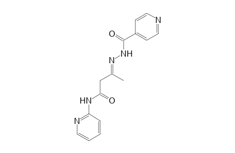 (3E)-3-(Isonicotinoylhydrazono)-N-(2-pyridinyl)butanamide