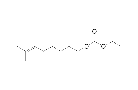 3,7-Dimethyloct-6-enyl ethyl carbonate