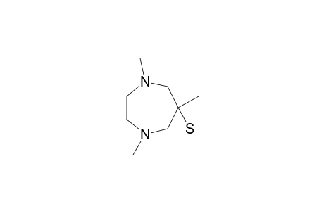 1,4,6-trimethyl-1,4-diazepane-6-thiol