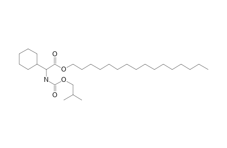 Glycine, 2-cyclohexyl-N-isobutoxycarbonyl-, hexadecyl ester