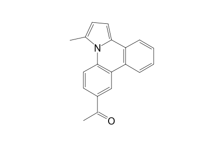 1-(3-Methylpyrrolo[1,2-f]phenanthridin-7-yl)ethanone