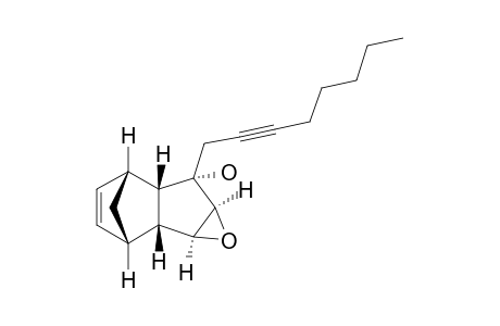 (+)-(1R,2S,3S,4S,5S,6R,7S)-exo-3-(oct-2-ynyl)-exo-4,5-epoxy-endo-tricyclo[5.2.1.0(2,6)]dec-8-en-endo-3-ol