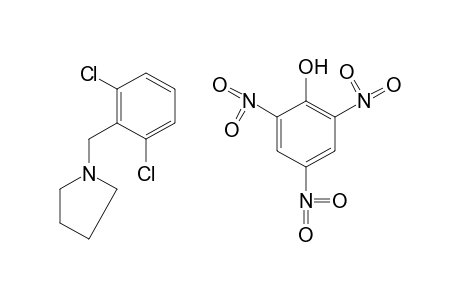 1-(2,6-dichlorobenzy)pyrrolidine, picrate
