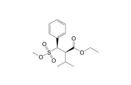 (2R)-2-[(R)-methoxysulfonyl(phenyl)methyl]-3-methyl-butyric acid ethyl ester
