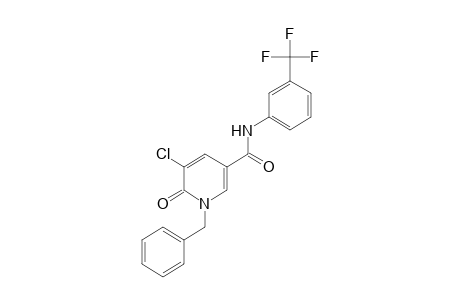 1-BENZYL-5-CHLORO-1,6-DIHYDRO-6-OXO-alpha,alpha,alpha-TRIFLUORO-m-NICOTINOTOLUIDIDE