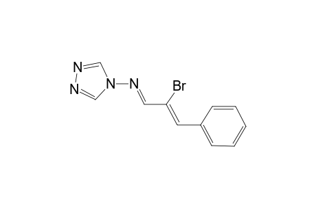 N-[(E,2Z)-2-Bromo-3-phenyl-2-propenylidene]-4H-1,2,4-triazol-4-amine
