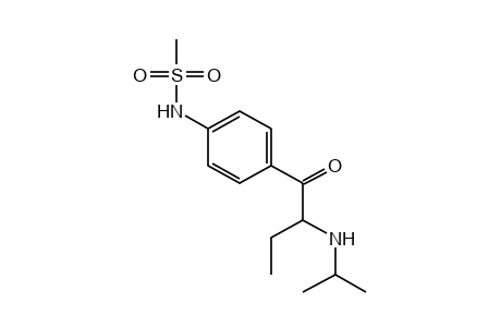 4'-[2-((isopropylamino)butyryl]methanesulfonanilide
