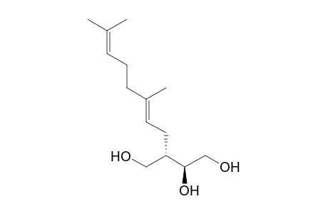 (2S*,3S*)-3-[(2E)-3,7-Dimethyl-2,6-octadienyl]-1,2,4-butanetriol